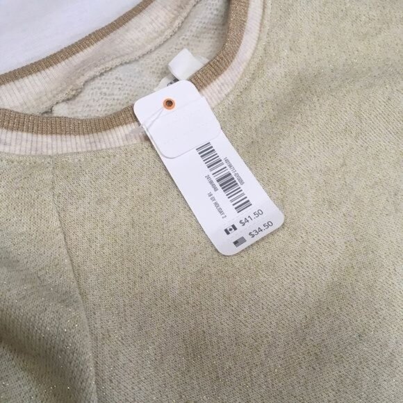 Gymboree  Girls   Dress, Size Size 7, Cream White with Gold - Picture 2 of 3